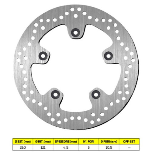 DISCO FRENO SBS 5203
