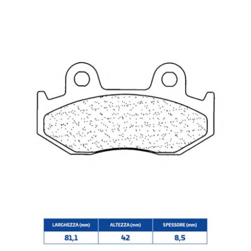 SET PASTIGLIE FRENO CL BRAKES 3074MSC