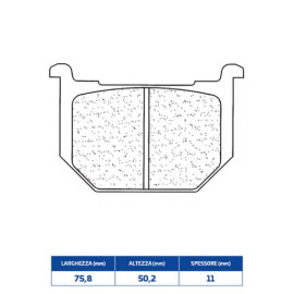 CL Brakes PASTIGLIA FRENO ANTERIORE