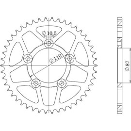 CORONA IN ACCIAIO P520 - Z46 (DIS.14405)