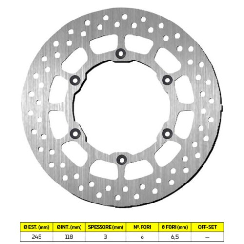 DISCO FRENO SBS 5123