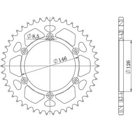 CORONA IN ACCIAIO P520 - Z41 (DIS.14203)
