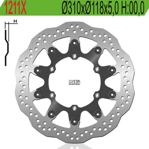 DISCO FRENO NG 1211X