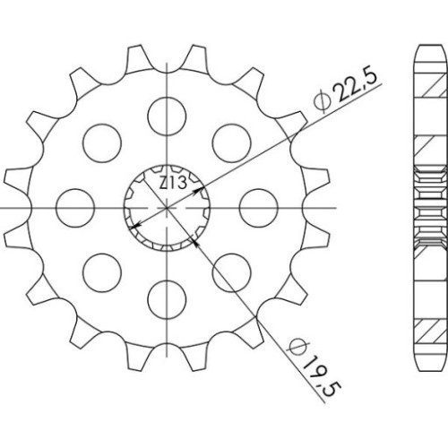 PIGNONE P530 - Z15 (DIS.22403)
