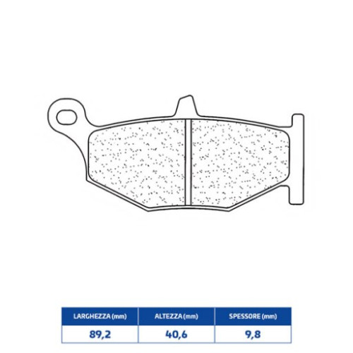 SET PASTIGLIE FRENO CL BRAKES 1163RX3