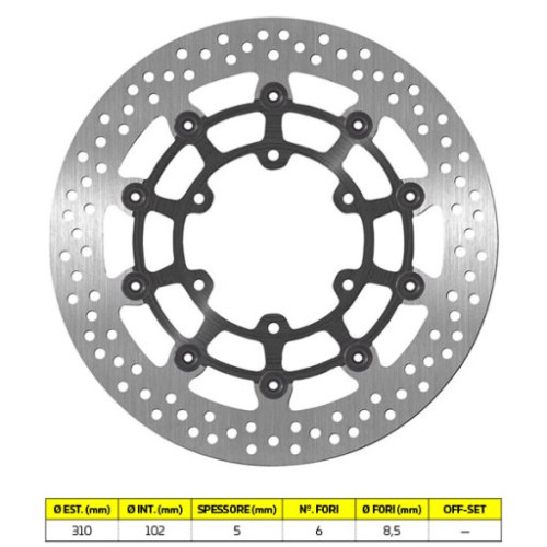 DISCO FRENO SBS 5036