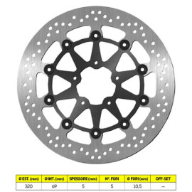 DISCO FRENO SBS 5093