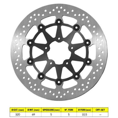 DISCO FRENO SBS 5093