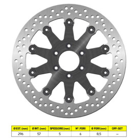 DISCO FRENO SBS 5307
