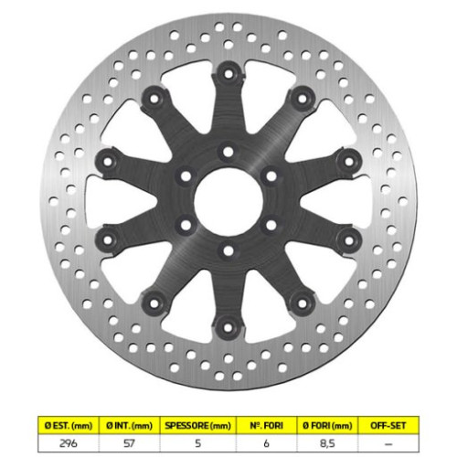 DISCO FRENO SBS 5307