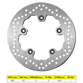 DISCO FRENO SBS 5231
