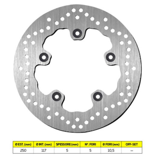 DISCO FRENO SBS 5231