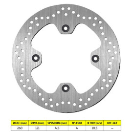 DISCO FRENO SBS 5204