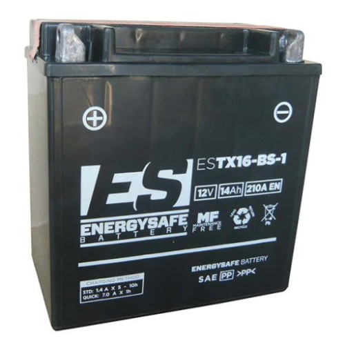 BATTERIA ENERGYSAFE ESTX16-BS-1 12V-14AH (SIGILLATA CON ACIDO A CORREDO)