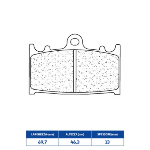 SET PASTIGLIE FRENO CL BRAKES 1145RX3