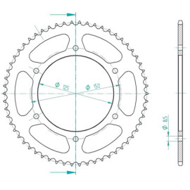 CORONA IN ACCIAIO P428 - Z58 (DIS.00055)