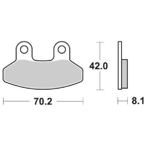 SET PASTIGLIE FRENO SBS 178HF