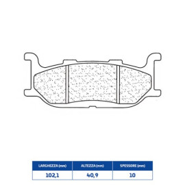 CL Brakes PASTIGLIA FRENO ANTERIORE
