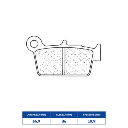 SET PASTIGLIE FRENO CL BRAKES 1103X59