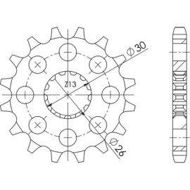 PIGNONE P530 - Z17 (DIS.88800)