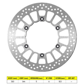 DISCO FRENO SBS 5043