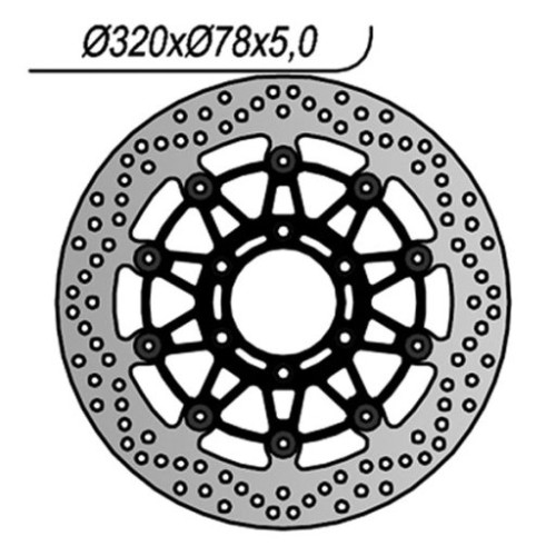 DISCO FRENO NG 1258