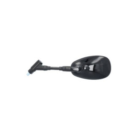 SPECCHIO DESTRO - SINISTRO NERO LUCIDO OVALE MOTO - SCOOTER M10X1,25