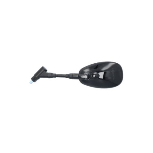 SPECCHIO DESTRO - SINISTRO NERO LUCIDO OVALE MOTO - SCOOTER M10X1,25