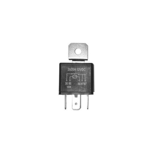 RELE' LUCI 12V/40A-5 FASTON - DOPPIA USCITA