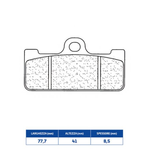 SET PASTIGLIE FRENO CL BRAKES 2329C60