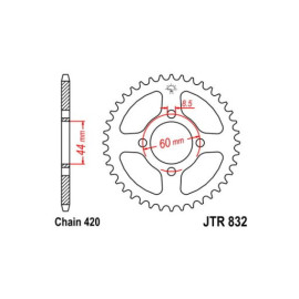 CORONA IN ACCIAIO P420 - Z48 (DIS.12100)