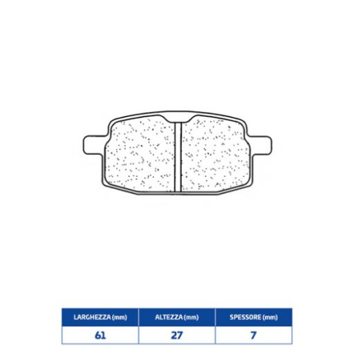 SET PASTIGLIE FRENO CL BRAKES 2696S4