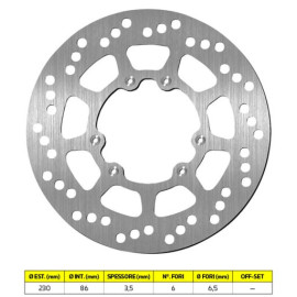 DISCO FRENO SBS 5126