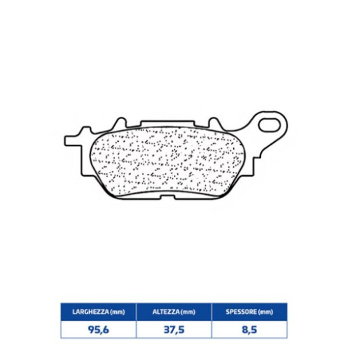 SET PASTIGLIE FRENO CL BRAKES 3099MSC