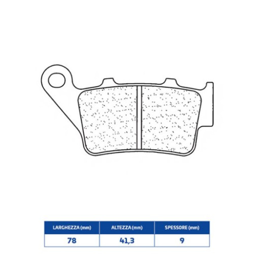 SET PASTIGLIE FRENO CL BRAKES 2353S4
