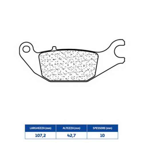 SET PASTIGLIE FRENO CL BRAKES 3108MSC
