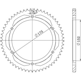 CORONA IN ACCIAIO P428 - Z53 (DIS.12207)