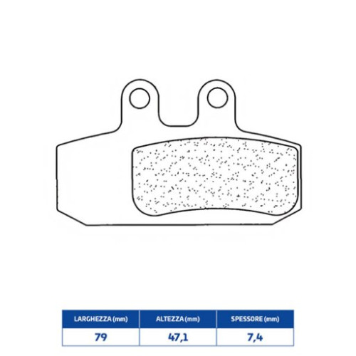 SET PASTIGLIE FRENO CL BRAKES 3072MSC