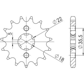 PIGNONE P428 - Z14 (DIS.21305)