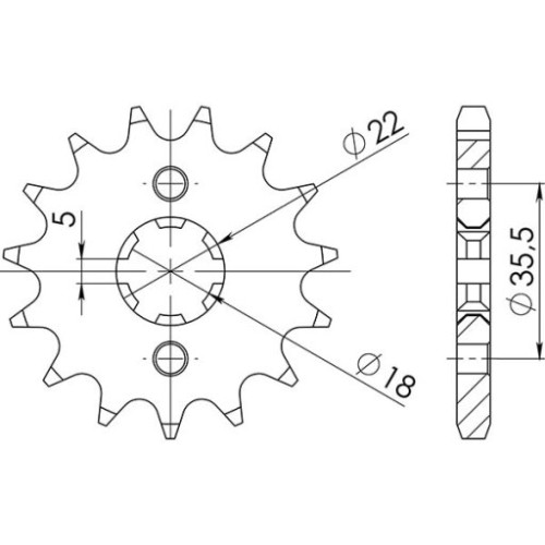 PIGNONE P428 - Z14 (DIS.21305)