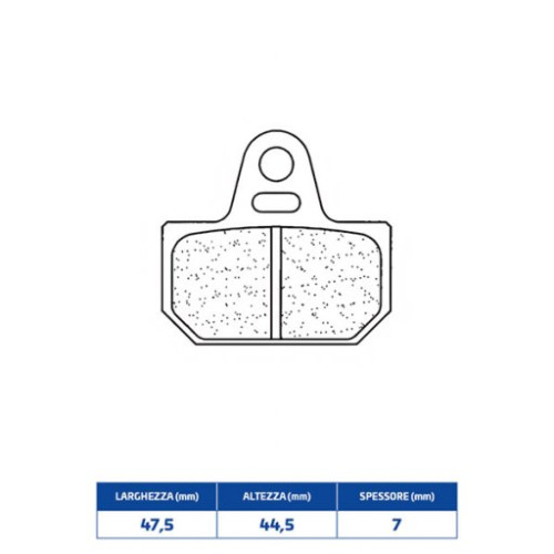 SET PASTIGLIE FRENO CL BRAKES 2269RX3