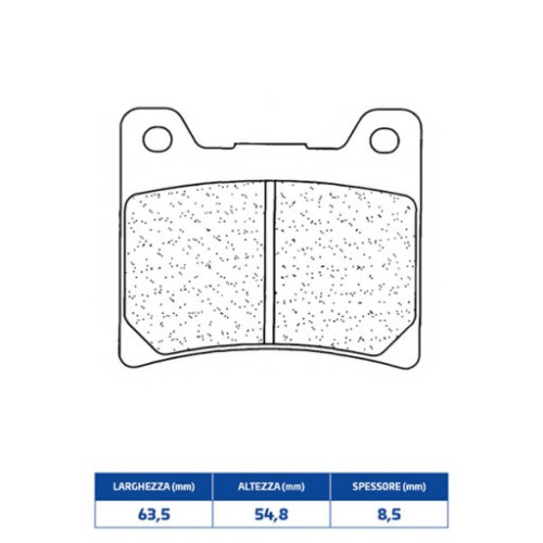 CL Brakes PASTIGLIA FRENO ANTERIORE