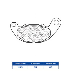 SET PASTIGLIE FRENO CL BRAKES 3114MSC