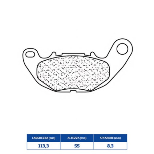 SET PASTIGLIE FRENO CL BRAKES 3114MSC