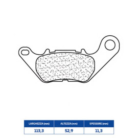 SET PASTIGLIE FRENO CL BRAKES 3115MSC