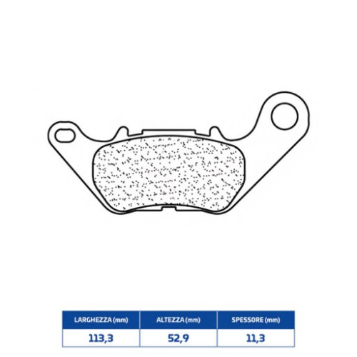 SET PASTIGLIE FRENO CL BRAKES 3115MSC