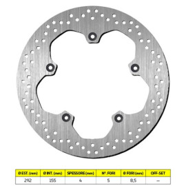 DISCO FRENO SBS 5033
