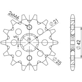 PIGNONE P520 - Z15 (DIS.30300)