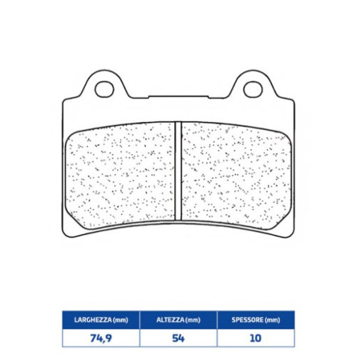 SET PASTIGLIE FRENO CL BRAKES 2305RX3