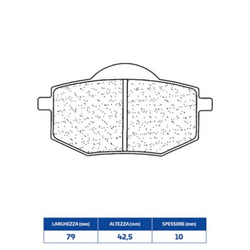 CL Brakes PASTIGLIA FRENO ANTERIORE